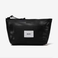 WTAPS MAG POUCH PVC Travel Storage Bag Gauze Transparent Small File Objects Sundries 251TQDT