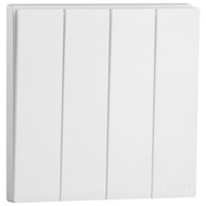 Legrand Obria 4Gang 2Way Switch MES22011WH