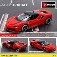 Bburago 1:64 Ferrari SF90 SP1 458 Enzo F40 F12TDF Xe Thả Đồ Chơi Mô Hình Cho Trẻ Em Bé Trai Quà Tặng