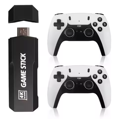 New GD10 PRO Video Game Stick Console 2.4G Double Wireless Controller Game 4K 58000 Games 256GB Retr