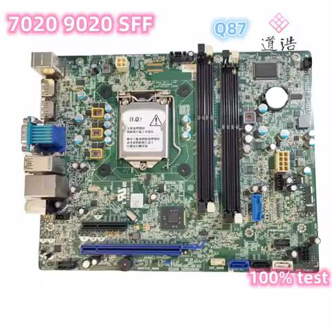 CN-005T15 For Dell Optiplex 7020 9020 SFF Q87 Motherboard 005T15 05T15 02YYK5 LGA 1150 DDR3 Mainboar
