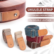 Ukulele Strap Should Belt 5 Colors Adjustable Length(75cm-130cm) Breathable and Durable  Suitable for 21 Inch Soprano/23 Inch Concert /26 Inch Tenor ukulele