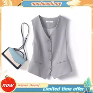 Limited KL stock ~ Women Suit Gray Vest for Business Office Formal #2301
