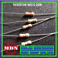 Resistor 8K2 - 8.2K 0.25 Watt