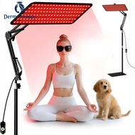 Infrared Light Therapy Panel with Bracket and Belt, 660nm Red Light and 850nm Near-infrared LED Home