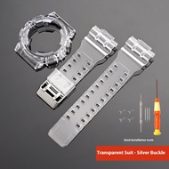 Rubber Watch Strap Case Bezel for Casio G-SHOCK GA-100 GD120 GD-100 GAX-100 Men Sport Waterproof TPU