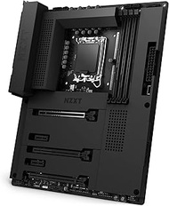 NZXT N7 Z690 Motherboard - N7-Z69XT-B1 - Intel Z690 chipset (Supports 12th Gen CPUs) - ATX Gaming Motherboard - Integrated I/O Shield - WiFi 6E connectivity - Bluetooth V5.2 - Black