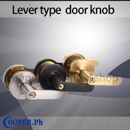 Cooper.ph door knob lockset lever type color black Lockset Door Knob