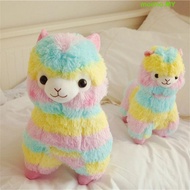 MOCHO Alpaca Plush Doll Kawaii Gift For Children Cartoon Home Decor Doll Gift Soft Colorful Alpaca D
