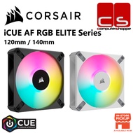 Corsair iCUE AF RGB ELITE Series PWM Fan with AirGuide - Black/White (120mm/140mm)
