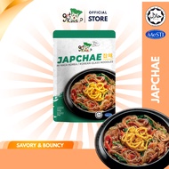 Set Japchae GotKimchi Halal ( Glass noodles + Japchae sauce ) Mi Kaca Mr Korea Korean Glass Noodles 
