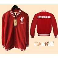 Liverpool FC Varsity Baseball Jacket The reds logo