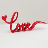 [szluzhen3gv] Standing Love Word Signs Letter for Home Bookshelf Kitchen Anniversary Ornaments