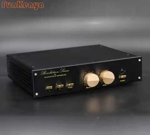 Hifi Balanced Preamp Amplifier FM255 Home Audio Preamplifier Amp Home Audio