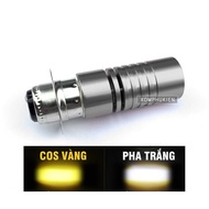 [HCM]Đèn Pha Bi Cầu Chân M5 Hàng BMA Loại Tốt [ Cos Vàng - Pha Trắng ]