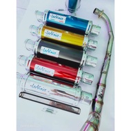 Pô Leovince full cổ 2 khúc gắn các dòng xe Wave Cub Sirius Dream Ex 50cc ...