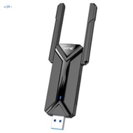 WiFi7 USB Adapter BE6500 WiFi Card 5G 6G USB3.0 Wireless Network Card USB Wifi 7 Adaptador AX5400 fo