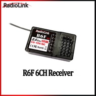 RADIOLINK R6F 6CH Receiver 2.4GHz Radio System For RC Car And Boat Radio Transmitter Remote Controll