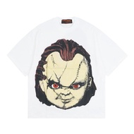 Latest Kkontener 90S Movies "Chuky" Oversize Tshirt White
