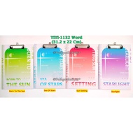 (1 Piece) Word Clip Board 31.2 x 22 Cm Word A4 Exam Board/ GXIMP YiYi-1132 Word Clipboard/