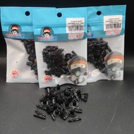 YAKIMOTO PLASTIC RIVET FASTENER CLIP 18MM x 24MM *20SET