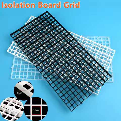 1PC Isolation Board Grid Aquarium Fish Tank Accessory Undergravel Bottom Plate Tray Multi Function S