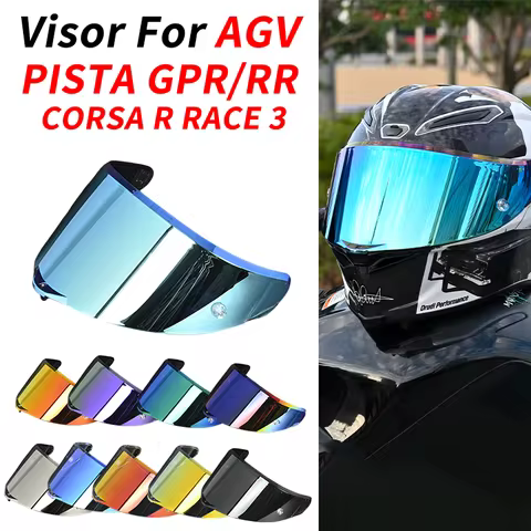 Motorcycle Helmet Visor for AGV PISTA GPR GPRR CORSA R RACE 3 Helmet Shield Uv Protection Windshield