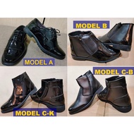 Ready Stock. Formal Men Shoes Kasut Kilat Lelaki Kerja Awam Pasukan Uniform Kasut Kawad xz