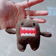 8cm Cute Plush Domo Kun Rochas Pendant Keychain Doll Toy Car Bag Ornament Gifts for Children