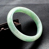 Jade Bracelet Female Style Jade Bracelet Manufacturer Jade Bracelet Light Green Floating Flower Jade