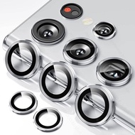 Metal Ring Camera Lens Protector Glass For Samsung Galaxy S23 Plus Ultra Full Cover Camera Protector