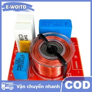 E-WOITD 80W 2 Way Hi-Fi Speaker Frequency Divider Crossover Filters with Junction Box