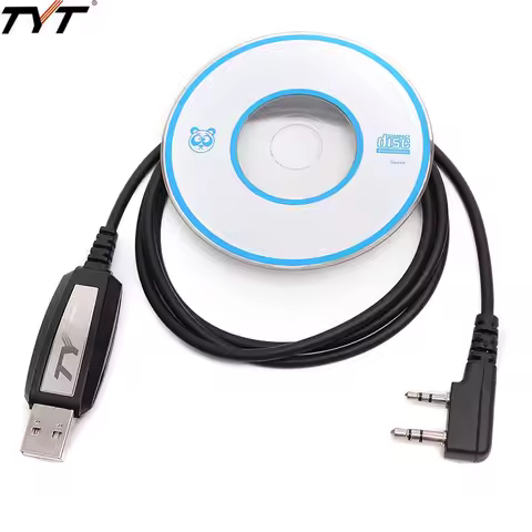TYT TH-UV8000D USB Programming Cable Driver CD Win10 For Two Way Radio TYT TH-F8 DM-UVF10 TH-UV8000D