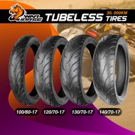 ☁✤WARHORSE TUBELESS TIRES 100/80-17, 120/70-17, 130/70-17, 140/70-17 (WITH FREE TIRE SEALANT)