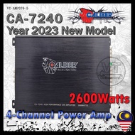 CALIBER CA-7240 4-Channel Car Power Amp Amplifier 2600Watts CA-7540 / CA-7040