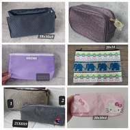 BAG - POUCH MAKE UP WALLET COSMETIC BAG TRAVEL POUCH PADDINGTON HELLO KITTY QANTAS