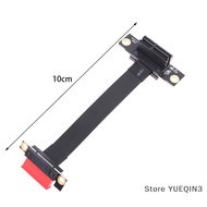 Store YUEQIN3 Pci-e 3.0 1x Riser cáp kép 90 độ góc bên phải PCIe 3.0 X1 để X1 cáp mở rộng 8gbps PCI