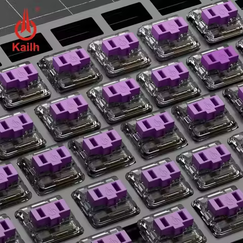 Kailh 1350 Low Profile Choc Violet Keyboard Switch DIY Linear For Low Profile Keyboard