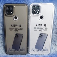 Oppo A15/A15S Softcase Transparan Silikon Bening Case Tebal
