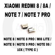 KONEKTOR CAS CHARGER XIAOMI REDMI 8 8A NOTE 7 8 9 9S 10X PRO MI8 LITE - CON TC CHARGING PORT