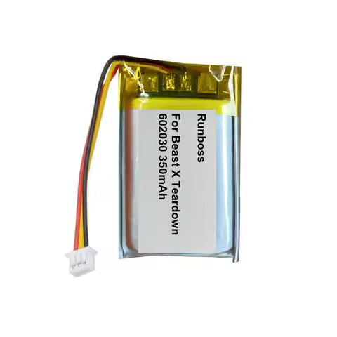 220mAh ( 402025 502025 ) 350mAh ( 502028 602030 ) Battery For Wlmouse Beast X Mini / Teardown Gaming