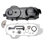 GY6-50-80CC Lightweight Motorcycle Scooter Engine Side Cover CVT Belt Cover Foot Start Ratchet Kit