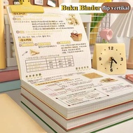 Morandi B5 color notebook vertical flip book/B5 loose notebook/cute campus writing aesthetic noteboo