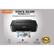 Canon Pixma E470 3-in-1 Wifi Printer