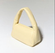 含小花鏈條)Samo ondoh 奶油方塊包 泫雅同款品牌 Mug Bag M Lambskin - lemon 10