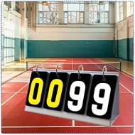 Eigell Number Score Board Score Flipper Score Keeper 4 digits Scorekeeper for Outdoor