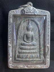 🌟泰國佛牌龍婆培-2535 彩泥崇迪(吸財符咒背圓版)