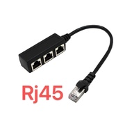 RJ45 Ethernet Splitter Lan Cable Adapter 1 Male To 3 Female Port Splitter Lan Cable (1-3port)