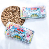 12-color Slick crayon oil pastel crayon oil pastel crayon SNI oil Quality Waterproof Children's Colo