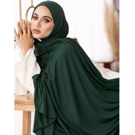 Modal ผ้า Hijab JERSEY ยืด Hijab ผ้าพันคอสําหรับผู้หญิงมุสลิม All Seasons Turban Femme Africaine